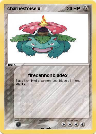 Pokemon charnestoise x