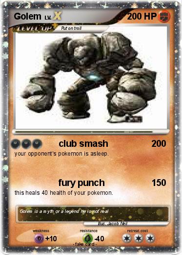 Pokemon Golem