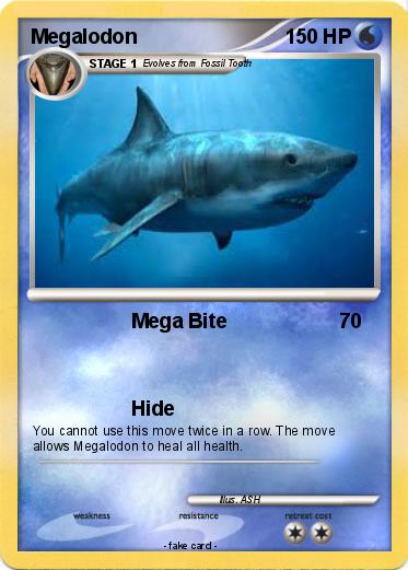 Pokemon Megalodon