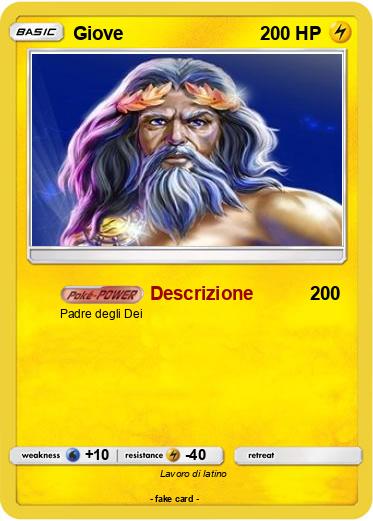Pokemon Giove