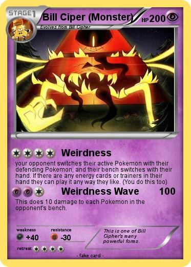 Pokemon Bill Ciper (Monster)