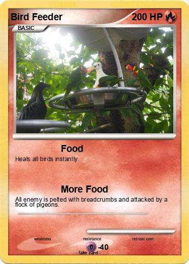 Pokemon Bird Feeder