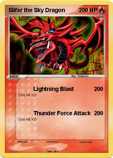Pokemon Slifer the Sky Dragon