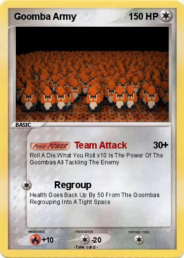Pokemon Goomba Army