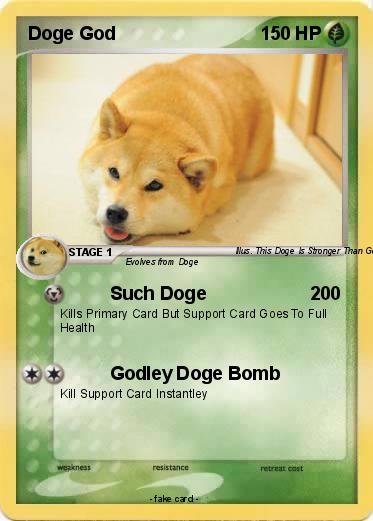 Pokemon Doge God