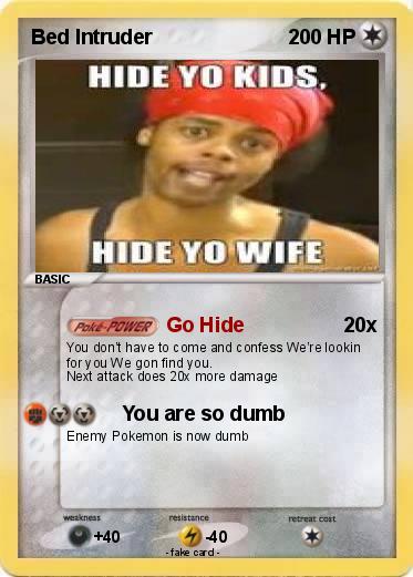 Pokemon Bed Intruder