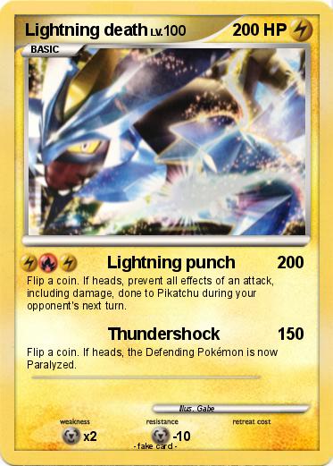 Pokemon Lightning death
