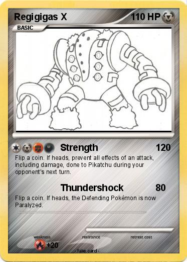Pokemon Regigigas X