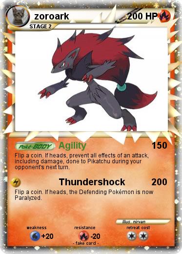 Pokemon zoroark