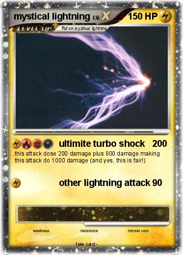 Pokemon mystical lightning