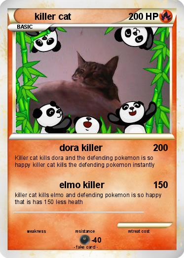 Pokemon killer cat