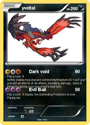 Pokemon yveltal