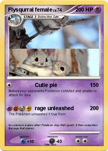 Pokemon Flysqurral female