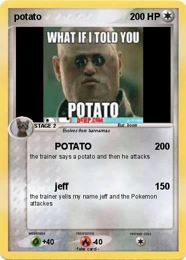 Pokemon potato