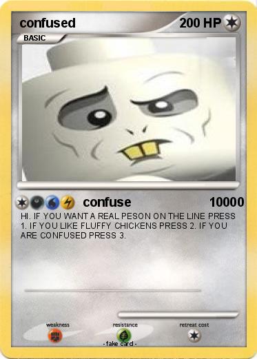 Pokemon confused
