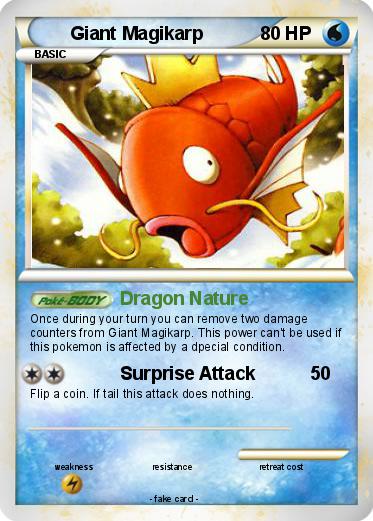 Pokemon Giant Magikarp