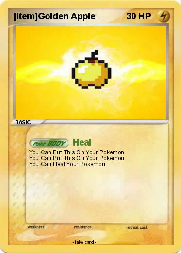 Pokemon [Item]Golden Apple