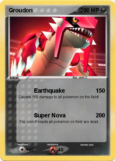 Pokemon Groudon