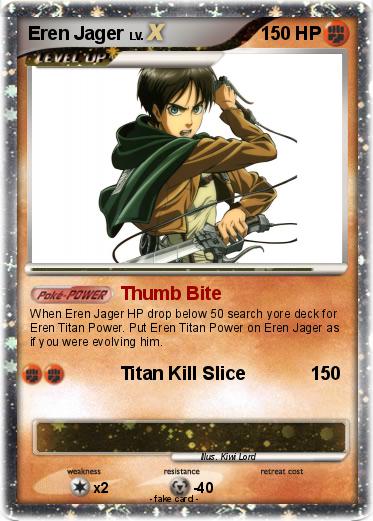 Pokemon Eren Jager