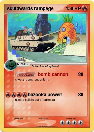 Pokemon squidwards rampage