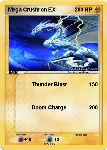 Pokemon Mega Crushron EX