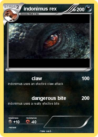 Pokemon indonimus rex