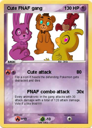 Pokemon Cute FNAF gang