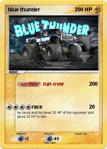Pokemon blue thunder