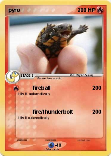 Pokemon pyro