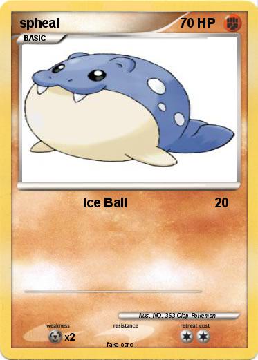 Pokemon spheal