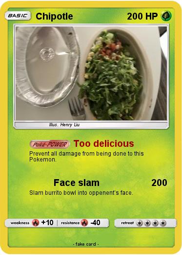 Pokemon Chipotle