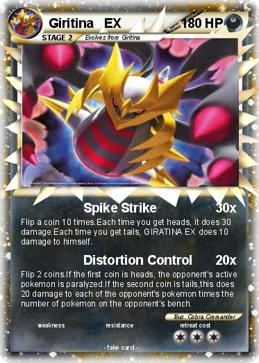Pokemon Giritina   EX