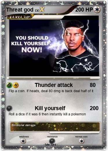 Pokemon Threat god