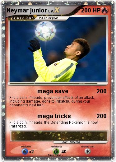 Pokemon Neymar junior