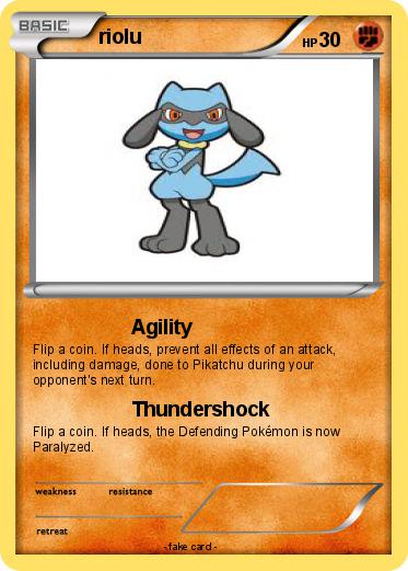 Pokemon riolu