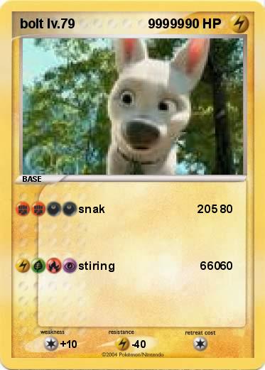 Pokemon bolt lv.79                    99999