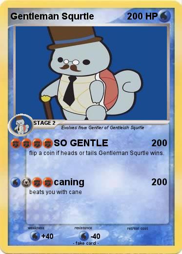 Pokemon Gentleman Squrtle