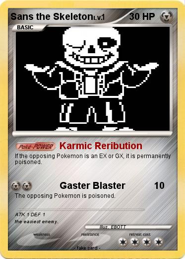 Pokemon Sans the Skeleton