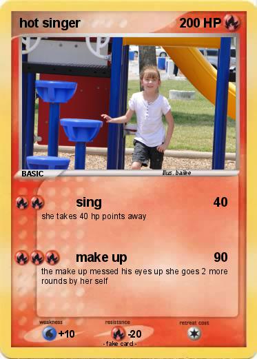 Pokemon hot singer