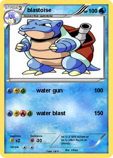 Pokemon blastoise