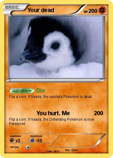 Pokemon Your dead
