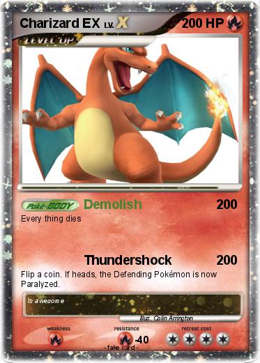 Pokemon Charizard EX