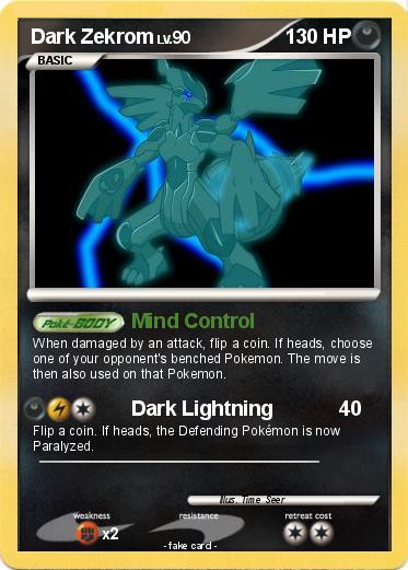 Pokemon Dark Zekrom