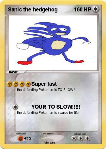 Pokemon Sanic the hedgehog