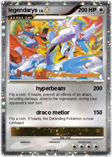 Pokemon legendarys