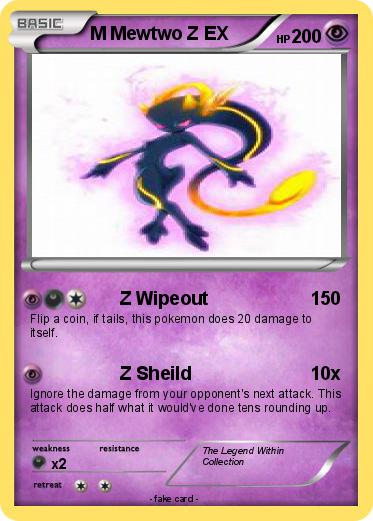 Pokemon M Mewtwo Z EX