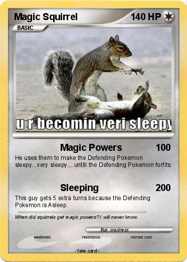 Pokemon Magic Squirrel