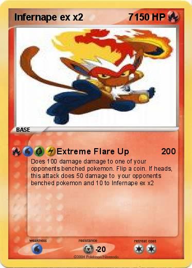 Pokemon Infernape ex x2                 7