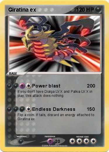 Pokemon Giratina ex