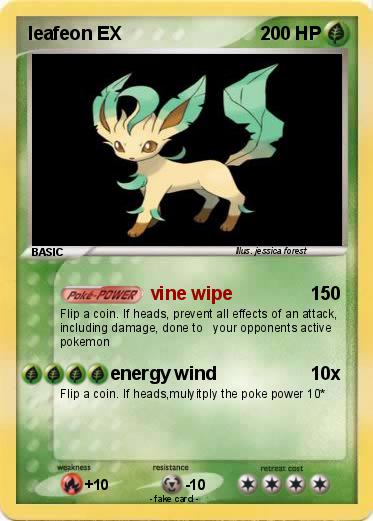 Pokemon leafeon EX